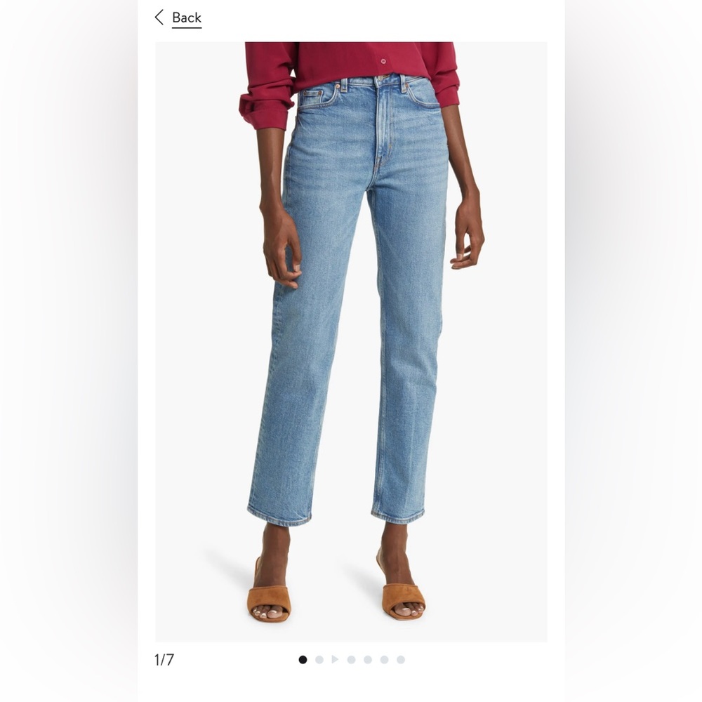 & other stories straight leg pants